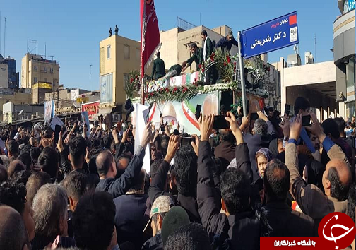 مراسم تشییع پیکر سردار سلیمانی در اهواز برگزار شد