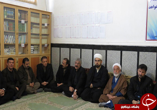 سبزپوشان مهاباد به سوگ سردار رشید اسلام نشستند + تصاویر