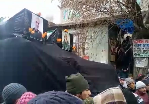 تشییع نمادین پیکر شهید سپهبد قاسم سلیمانی در هند + فیلم
