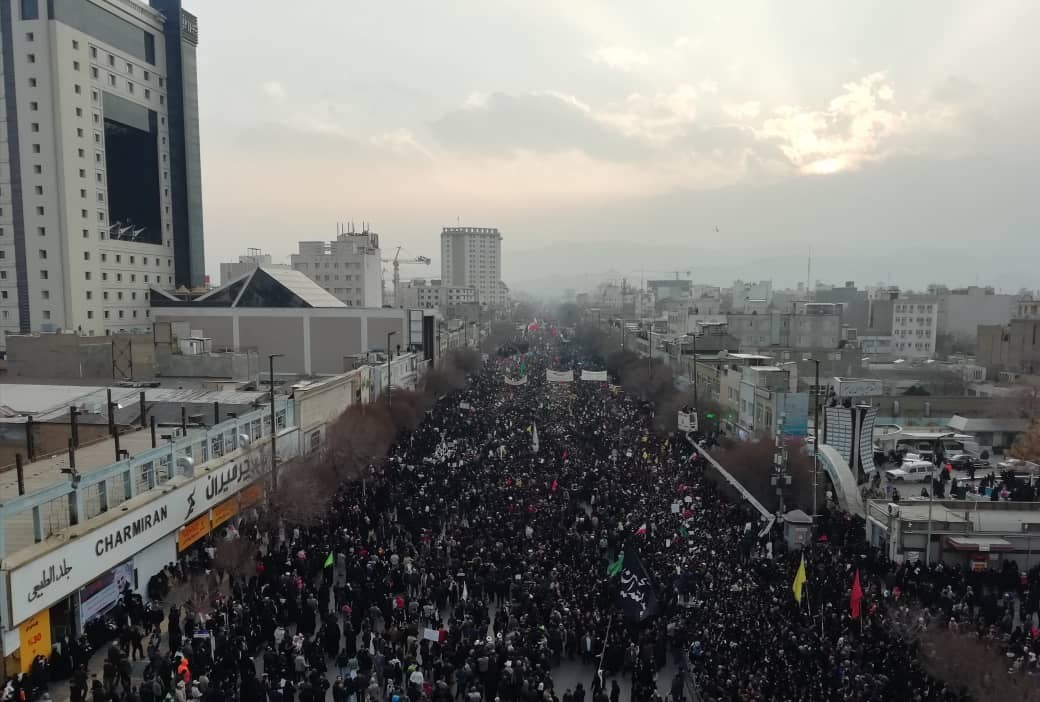 مشهدالرضا(ع) با ورود پیکر سردار شهید قاسم سلیمانی و همراهانش معطر شد مشهدالرضا(ع) با ورود پیکر سردار شهید قاسم سلیمانی و همراهانش معطر شد