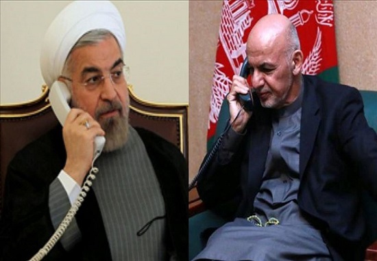 گفتگوی تلنفی &laquo;اشرف غنی&raquo; و &laquo;روحانی&raquo;