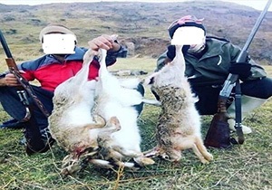 دستگیری شکارچیان متخلف در مهاباد