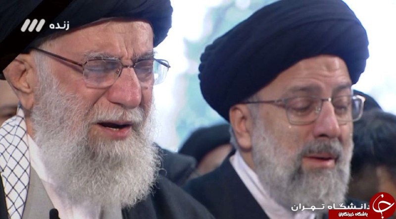  بغض و گریه رهبر انقلاب 
