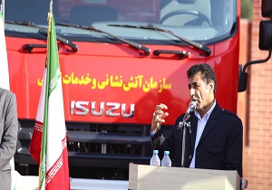 آماده&zwnj;باش آتش&zwnj;نشانی برای تامین ایمنی مراسم تشییع سردار سلیمانی