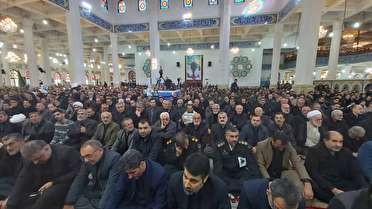 مراسم بزرگداشت سردار شهید حاج قاسم سلیمانی امروز در مصلای رشت در حال برگزاری است.