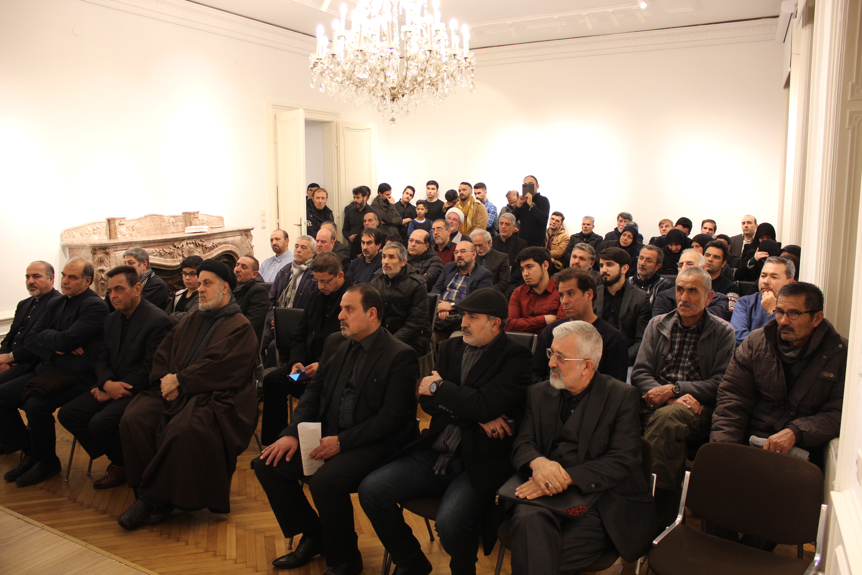 مراسم سردار سلیمانی در وین