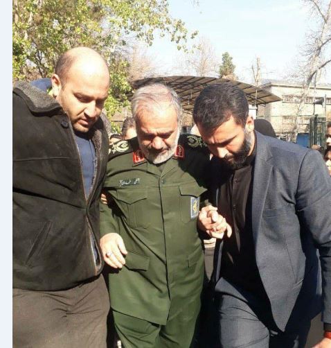 حضور چهره&zwnj;های لشکری و کشوری در مراسم تشییع پیکر سپهبد شهید قاسم سلیمانی