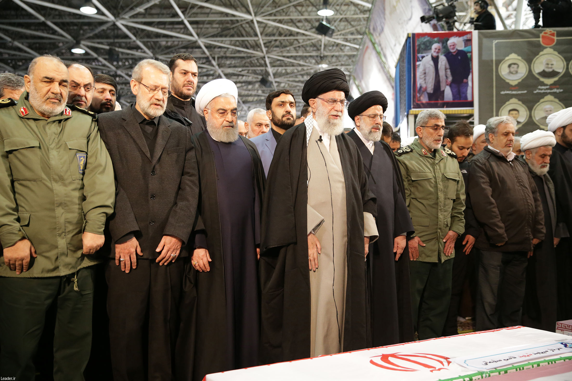 بازتاب جهانی مراسم تشییع سردار سلیمانی در تهران