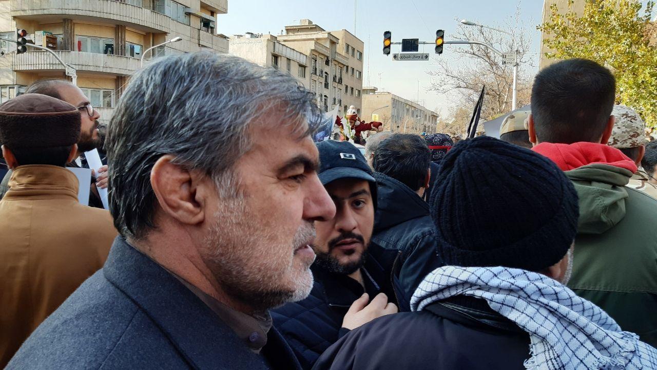 حضور اهالی ورزش در مراسم تشییع پیکر سردار شهید قاسم سلیمانی