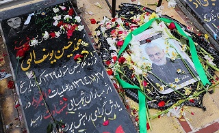 اولین فیلم از آماده سازی آرامگاه ابدی حاج قاسم