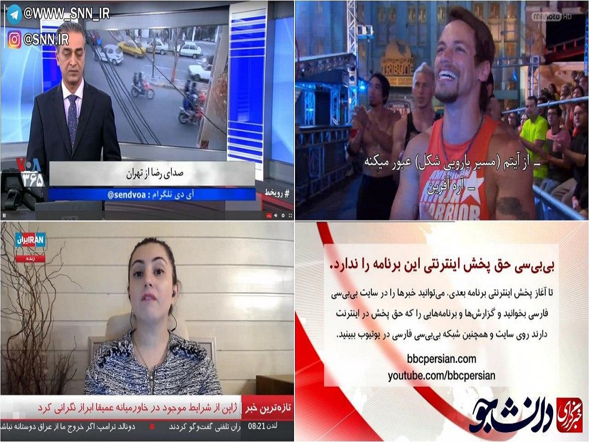 سانسور مضحکانه تشییع میلیونی شهید سلیمانی توسط رسانه‌های ضد انقلاب