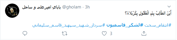 همگی سرباز #لشکر_قاسمیون هستیم