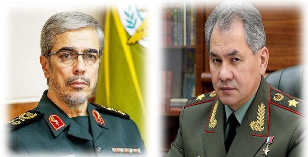 گفت&zwnj;و&zwnj;گوی تلفنی وزیر دفاع روسیه با سرلشکر باقری