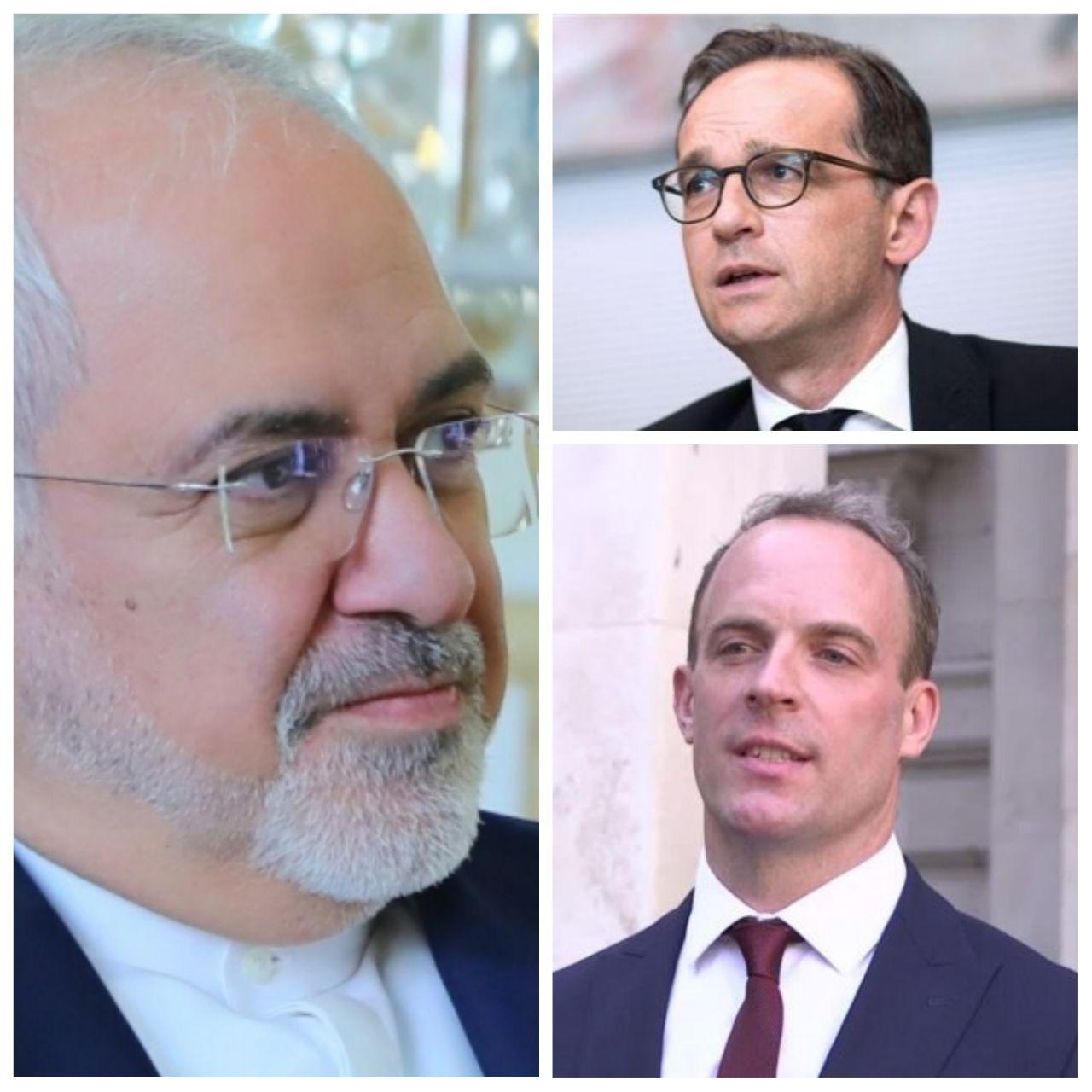 وزرای خارجه آلمان و انگلستان با ظریف گفت&zwnj;وگو کردند