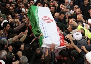 آغاز تشییع پیکر مطهر سردار شهید سلیمانی و هم رزمانش