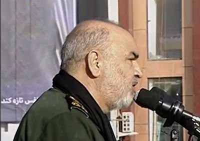 سردار سلامی: حرف آخر را اول می&zwnj;زنم؛ انتقام می&zwnj;گیریم + فیلم
