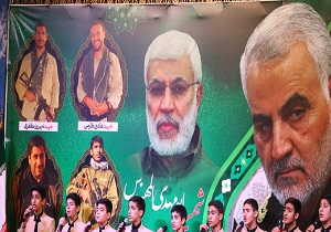 سپاهیان سمنان یاد شهید سلیمانی را گرامی داشتند