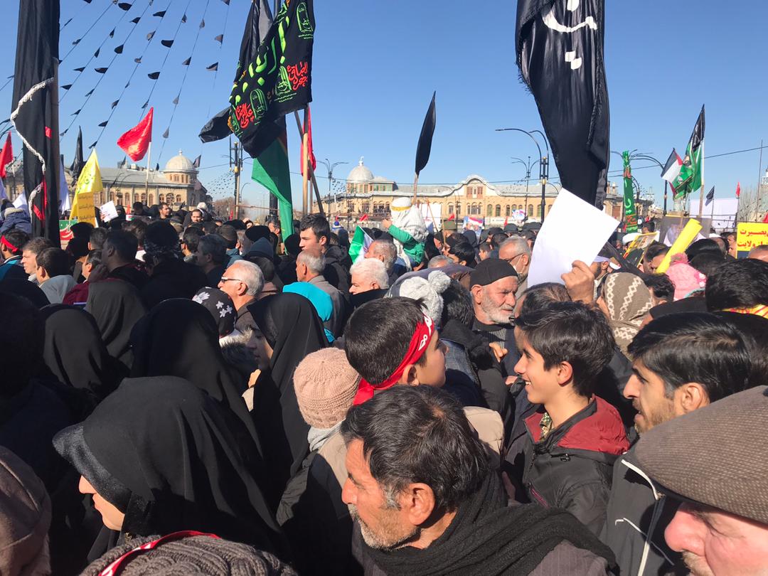 آغاز راهپیمایی مردم همدان در گرامیداشت سردار شهید حاج قاسم سلیمانی