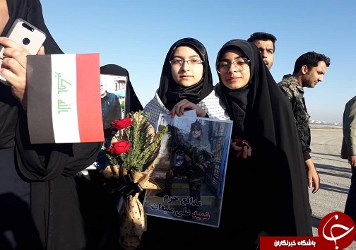 استقبال مردم شهید پرور آبادان و خرمشهر از پیکر پاک و مطهر شهید ابوالمهدی المهندس+تصاویر
