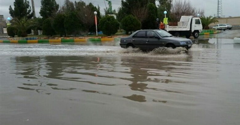 هواشناسی بوشهر درباره آبگرفتگی معابر و تلاطم خلیج فارس هشدار داد
