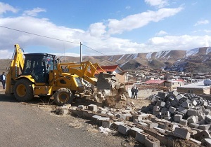 دو هزار و ۵۰۰ مترمربع زمین در سامان رفع تصرف شد