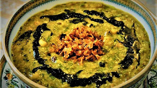 آش گندم‌شیر کرمانی + طرز تهیه‌