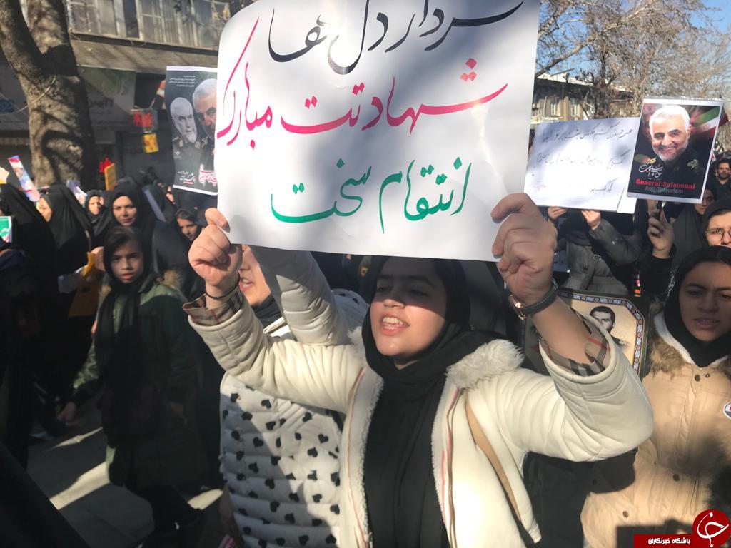گوشه ای از جلوه  ی حضور همدانی ها در بزرگداشت سردار دل ها