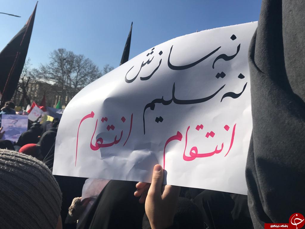 گوشه ای از جلوه  ی حضور همدانی ها در بزرگداشت سردار دل ها
