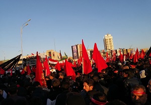 جان باختن و مصدومیت ۶ هرمزگانی در مراسم تشییع سردار سلیمانی در کرمان