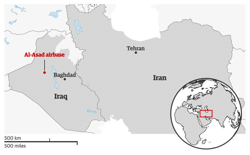 درباره پایگاه هوایی عین&zwnj;الاسد چه می&zwnj;دانیم؟