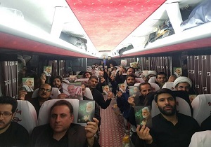 کاروان میثاق امت با ولایت از قم به تهران اعزام شدند