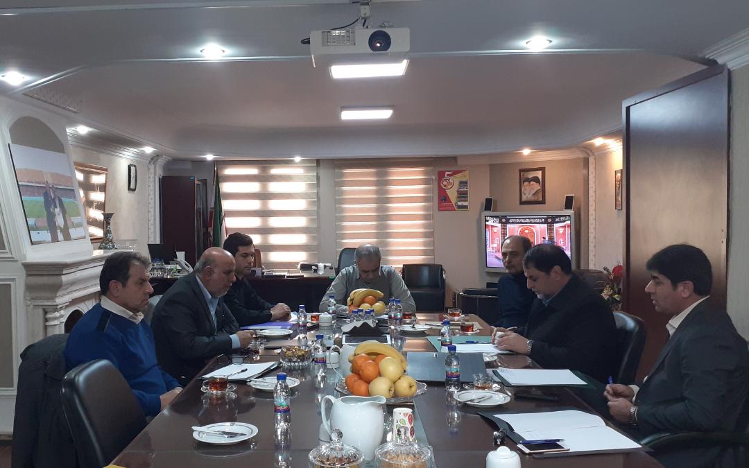 برگزاری نشست هیات رئیسه فدراسیون