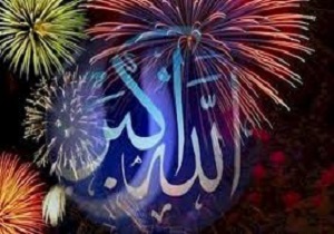 طنین فریاد الله اکبر مردم دارالعباده یزد به پاس سیلی موشکی سپاه پاسداران به نظامیان جنایتکار آمریکا
