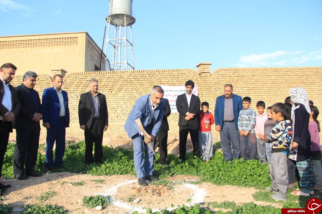 کلنگ احداث مدرسه عشایری در گتوند به زمین زده شد