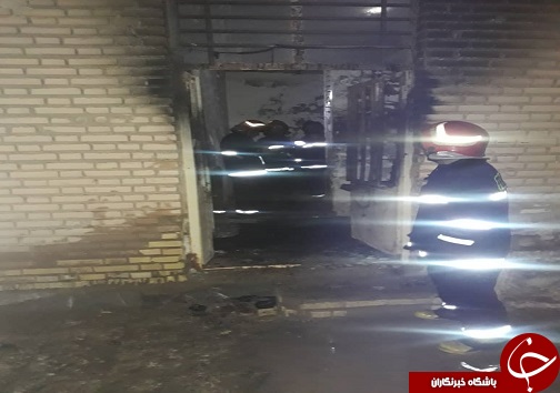 حریق منزل مسکونی واقع در منطقه مصلاوی بدون تلفات جانی