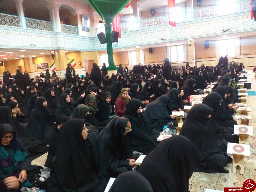 اجتماع بزرگ بانوان فاطمی در حسینیه اعظم زنجان