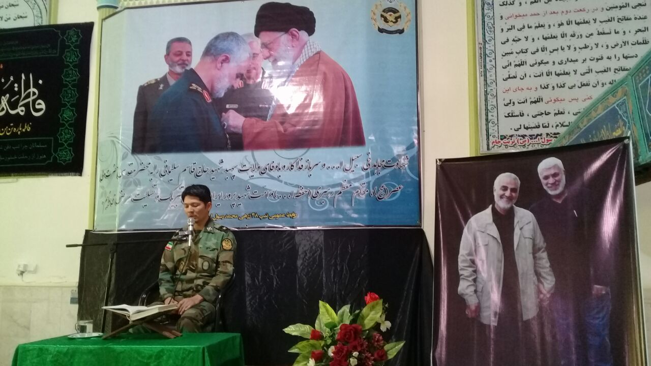 برگزاری مجالس گرامیداشت سردار شهید حاج قاسم سلیمانی و همرزمانش در تربت جام