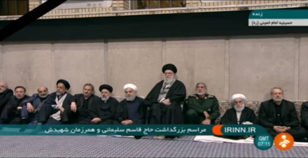 حضور فرمانده نیروی هوافضای سپاه در مراسم بزرگدشت سلیمانی