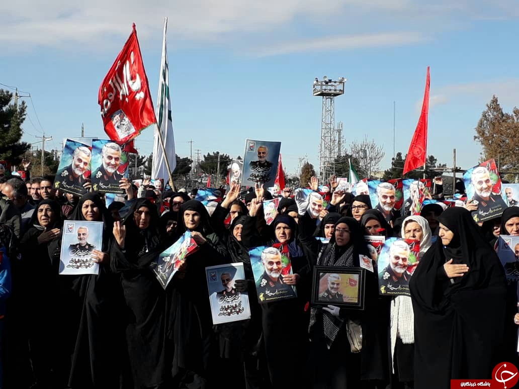 برگزاری مراسم گرامیداشت هفتمین روز شهادت سردار دل ها