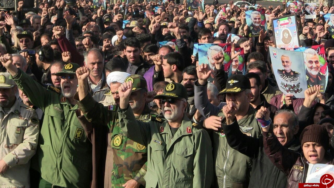 برگزاری مراسم گرامیداشت هفتمین روز شهادت سردار دل ها