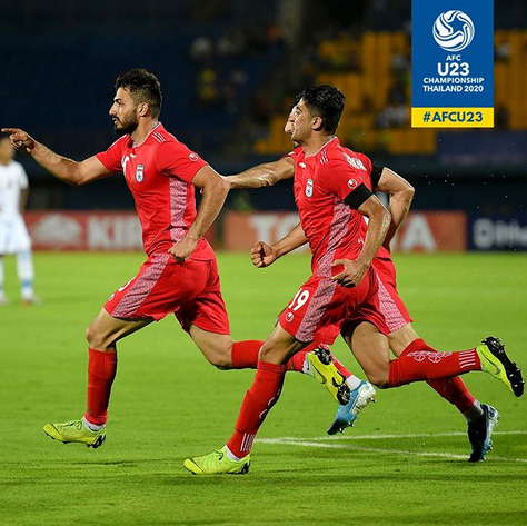 واکنش صفحه رسمی AFC به گل تساوی تیم امید ایران برابر ازبکستان