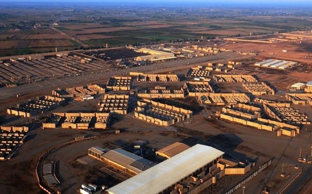حمله راکتی به پایگاه آمریکایی البلد در شمال بغداد