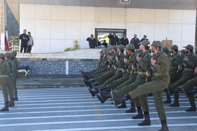 تجلیل از فرماندهان و سربازان برتر مرکز تربیت آموزش عمومی شهید ادیبی ناجا