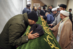 مراسم ترحیم آیت الله موسوی خلخالی