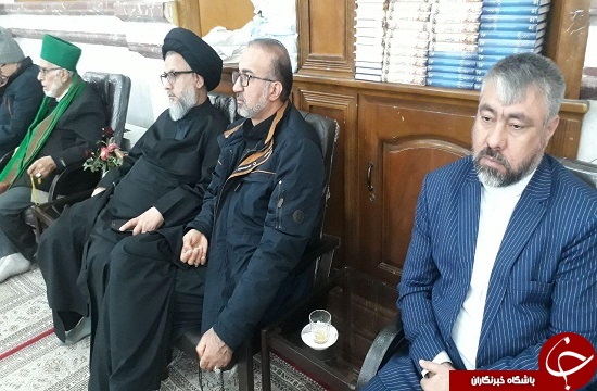 مراسم تجلیل از &laquo;سردار سلیمانی&raquo; و شهدای مقاومت توسط مهاجرین افغانستانی مقیم مشهد + تصاویر