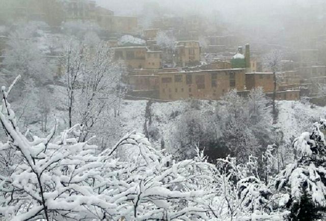 بارش برف و باران در گیلان