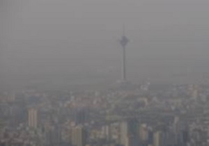 تایم لپس ورود آلودگی هوا به آسمان تهران