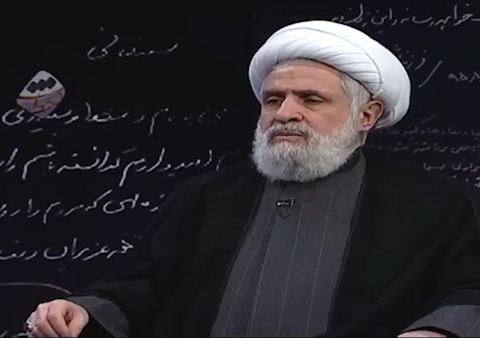 شیخ نعیم قاسم: رهبری ایران می‌داند چگونه انتقام سردار سلیمانی را بگیرد + فیلم