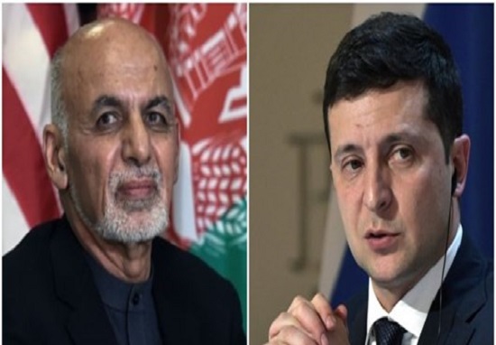 گفتگوی روسای جمهور افغانستان و اوکراین درباره سقوط هواپیمای اوکراینی در تهران