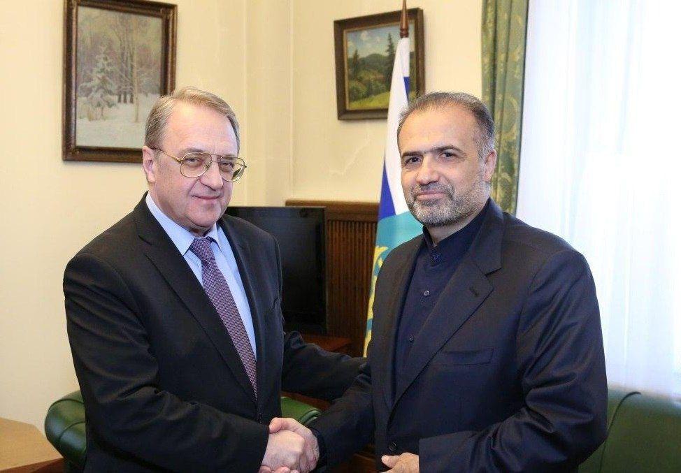 دیدار سفیر ایران با  معاون وزیر امور خارجه روسیه